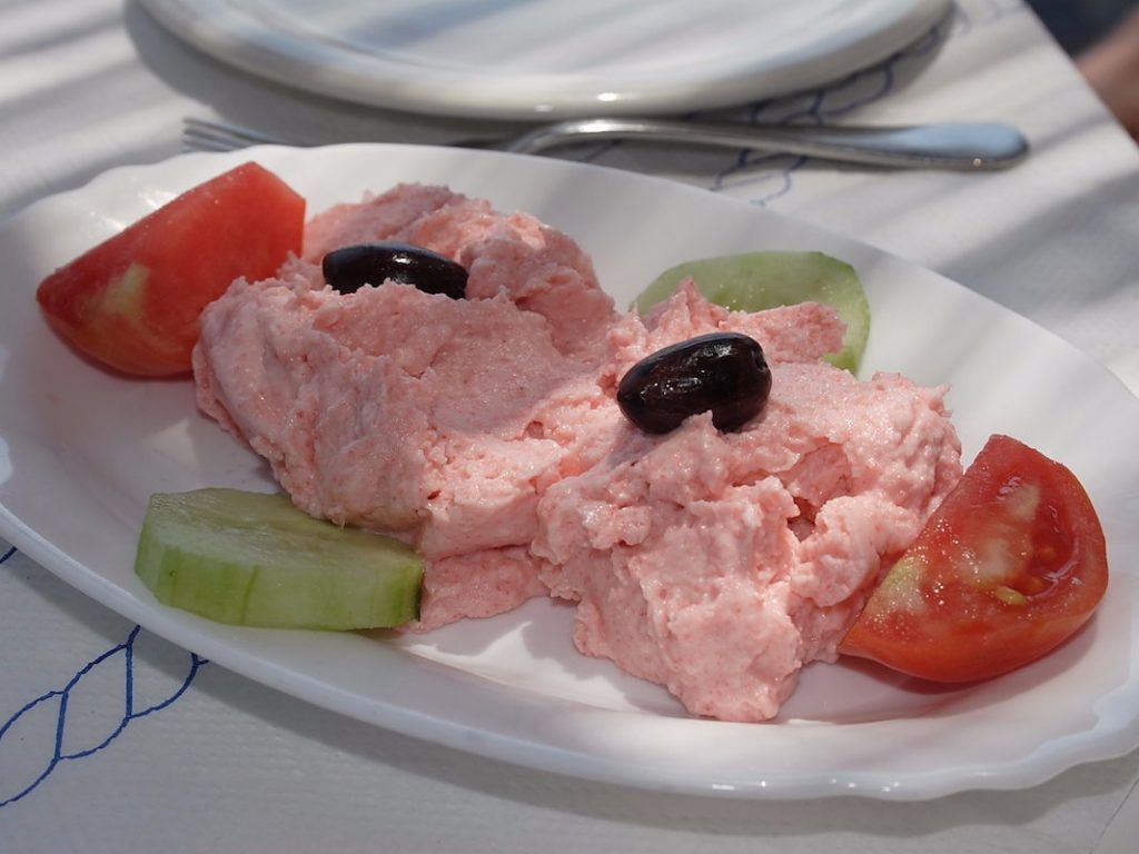 Món ăn Taramasalata ẩm thực Hy Lạp