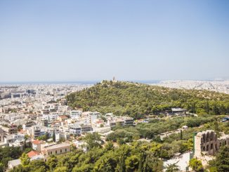Một góc Athens Hy Lạp