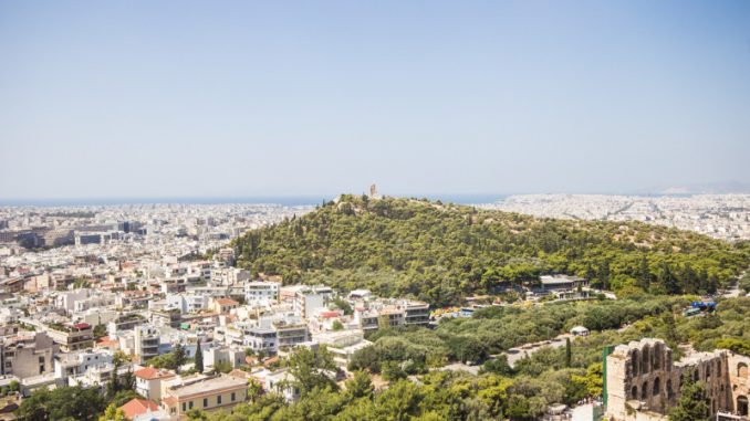 Một góc Athens Hy Lạp