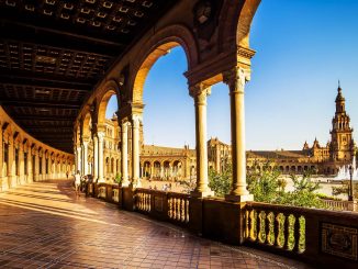 Cảnh đẹp ở Seville, Tây Ban Nha